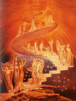 Jakobsleiter von William Blake